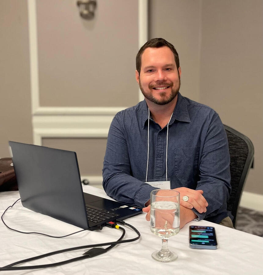 Michael Vollbrecht Behind the Scenes at the Kansas-Oklahoma Conference Annual Meeting